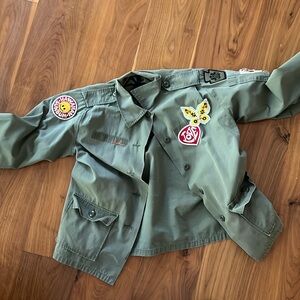 Oliver Hawaii military jacket, up cycled.